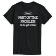 thumbnail image 1 of Instant Message - Part Of The Problem - Men's Short Sleeve T-Shirt, 1 of 5