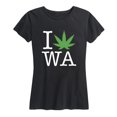 thumbnail image 1 of Instant Message - Party I (Leaf) Wa - Women's Short Sleeve Graphic T-Shirt, 1 of 5