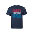 thumbnail image 1 of Instant Message - Party In The USA - Men's Short Sleeve Graphic T-Shirt, 1 of 5