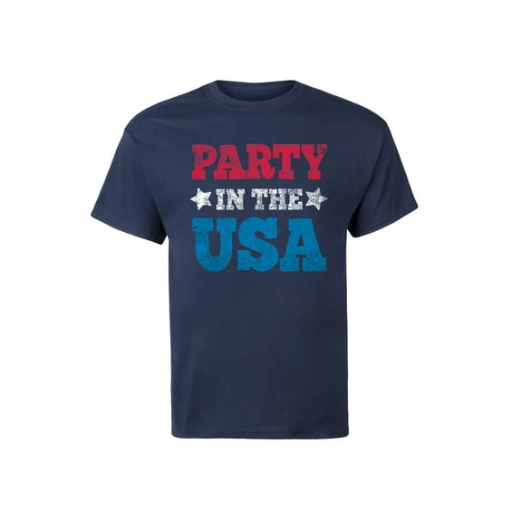 Instant Message - Party In The USA - Men's Short Sleeve Graphic T-Shirt