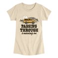 thumbnail image 1 of Instant Message - Passing Through Fitted Short Sleeve Graphic T-Shirt, 1 of 6