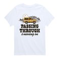 thumbnail image 1 of Instant Message - Passing Through Short Sleeve Graphic T-Shirt, 1 of 6