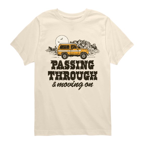 Instant Message - Passing Through Short Sleeve Graphic T-Shirt