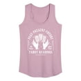 thumbnail image 1 of Instant Message - Past Present Future Tarot - Women's Racerback Tank Top, 1 of 6