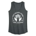 thumbnail image 1 of Instant Message - Past Present Future Tarot - Women's Racerback Tank Top, 1 of 6