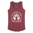thumbnail image 1 of Instant Message - Past Present Future Tarot - Women's Racerback Tank Top, 1 of 6
