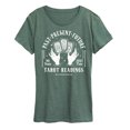 thumbnail image 1 of Instant Message - Past Present Future Tarot - Women's Short Sleeve Graphic T-Shirt, 1 of 6