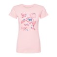 thumbnail image 1 of Instant Message - Pasta Lover Oversized - Juniors Fitted Graphic T-Shirt, 1 of 4