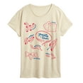 thumbnail image 1 of Instant Message - Pasta Lover - Women's Short Sleeve Graphic T-shirt, 1 of 5