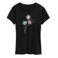 thumbnail image 1 of Instant Message - Pastel Dandelions - Women's Short Sleeve Graphic T-Shirt, 1 of 5