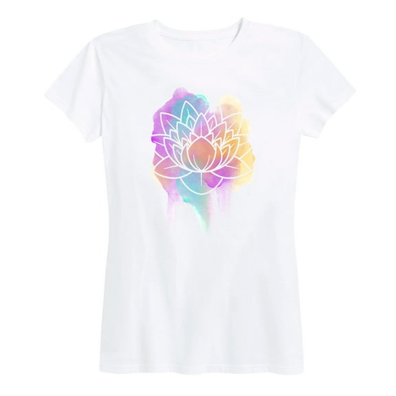 Instant Message - Pastel Lotus - Women's Short Sleeve Graphic T-Shirt