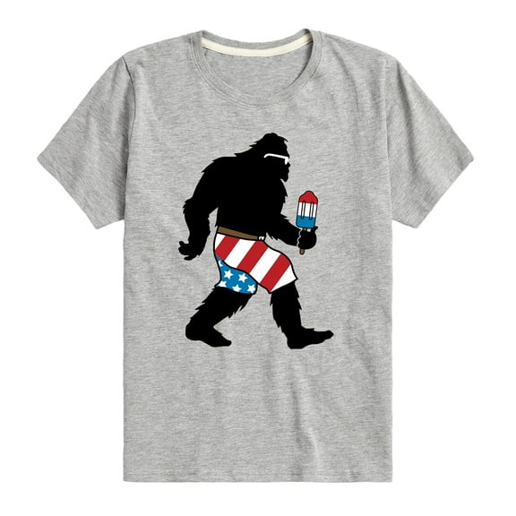 Instant Message - Patriotic Sasquatch - Youth Short Sleeve Tee