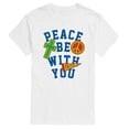 thumbnail image 1 of Instant Message - Peace Be With You - Men's Short Sleeve Graphic T-Shirt, 1 of 5