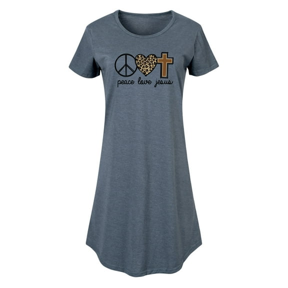 Instant Message - Peace Love Jesus - Women's Any Way Dress