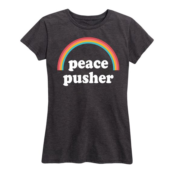Instant Message - Peace Pusher - Women's Short Sleeve Graphic T-Shirt