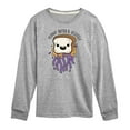 thumbnail image 1 of Instant Message - Peanut Butter & Jellyfish - Toddler & Youth Long Sleeve Graphic T-Shirt, 1 of 6