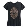 thumbnail image 1 of Instant Message - Peony Mandala - Women's Short Sleeve Graphic T-Shirt, 1 of 5
