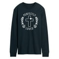 thumbnail image 1 of Instant Message - Perfectly Loved - Men's Long Sleeve T-Shirt, 1 of 6