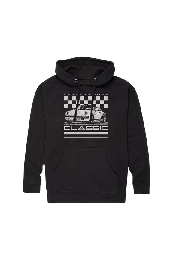 - Performance Classic Car - Men's Pullover Hooded Fleece Sweatshirt
