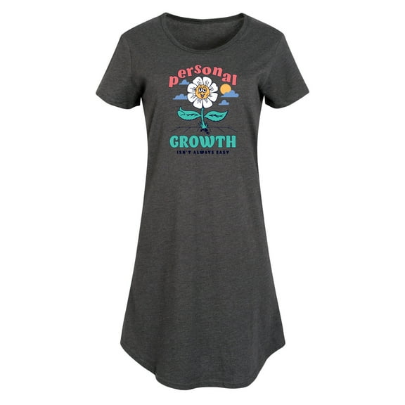 Instant Message - Personal Growth Isn't Always Easy - Women's Any Way Dress