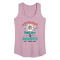 thumbnail image 1 of Instant Message - Personal Growth Isn't Always Easy - Women's Racerback Tank Top, 1 of 6
