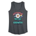 thumbnail image 1 of Instant Message - Personal Growth Isn't Always Easy - Women's Racerback Tank Top, 1 of 6