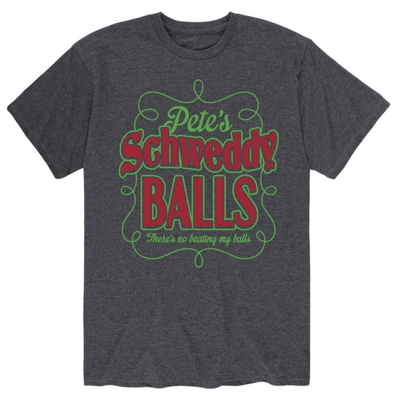 Instant Message - Petes Schweddy Balls - Men's Short Sleeve Graphic T-Shirt