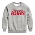 thumbnail image 1 of Instant Message - Phenomenally Asian - Toddler And Youth Crewneck Fleece Sweatshirt, 1 of 6