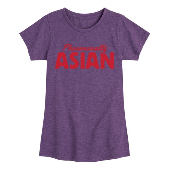 Instant Message - Phenomenally Asian - Toddler And Youth Girls Short Sleeve Graphic T-Shirt