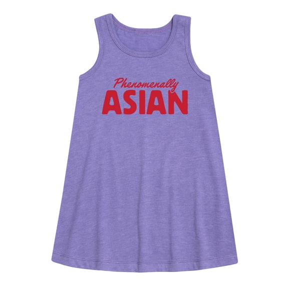 Instant Message - Phenomenally Asian - Toddler and Youth Girls A-line Dress