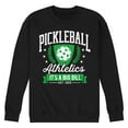 thumbnail image 1 of Instant Message - Pickleball Athletics Big Dill - Men's Crew Neck Fleece Pullover, 1 of 6