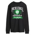 thumbnail image 1 of Instant Message - Pickleball Athletics Big Dill - Men's Long Sleeve T-Shirt, 1 of 6