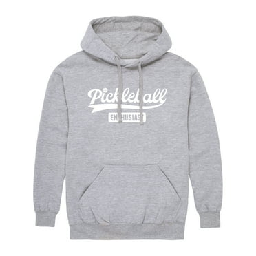Instant Message - Pickleball Enthusiast - Men's Pullover Hooded Fleece Sweatshirt