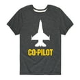 thumbnail image 1 of Instant Message - Pilot Co - Toddler & Youth Short Sleeve Graphic T-Shirt, 1 of 6