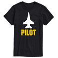 thumbnail image 1 of Instant Message - Pilot - Men's Short Sleeve Graphic T-Shirt, 1 of 6