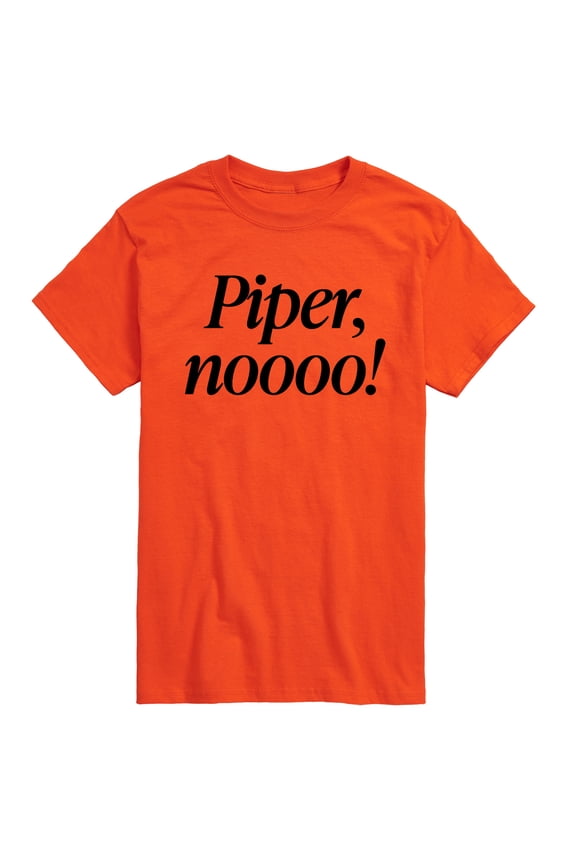 - Piper No - Men's Short Sleeve Graphic T-Shirt