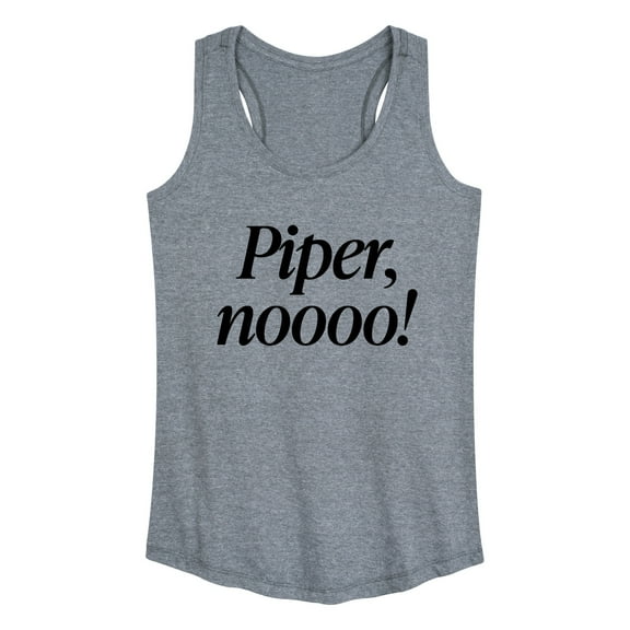 Instant Message - Piper No - Women's Racerback Tank Top