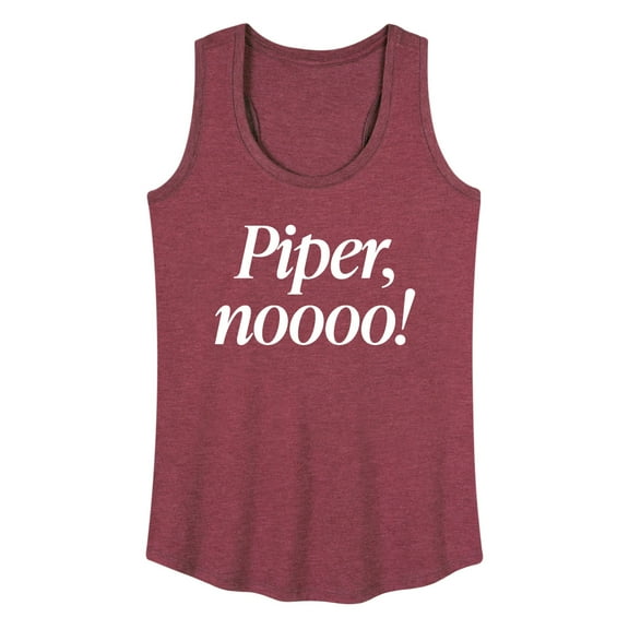 Instant Message - Piper No - Women's Racerback Tank Top