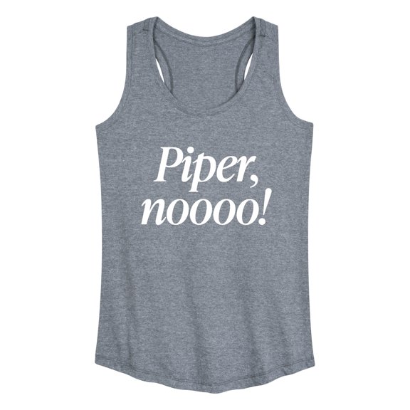 Instant Message - Piper No - Women's Racerback Tank Top