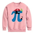 thumbnail image 1 of Instant Message - Pirate Pi Symbol - Toddler & Youth Crewneck Fleece Sweatshirt, 1 of 5