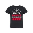 thumbnail image 1 of Instant Message - Pirates Favorite Letter-TODDLER SHORT SLEEVE TEE-5T, 1 of 4