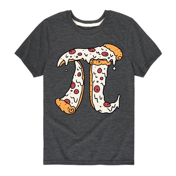 Instant Message - Pizza Pi - Toddler And Youth Short Sleeve Graphic T-Shirt