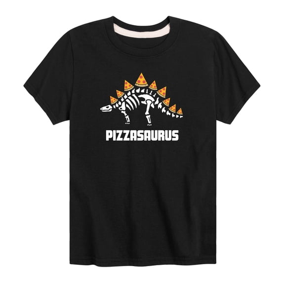 Instant Message - Pizzasaurus Boys' Short Sleeve Graphic T-Shirt