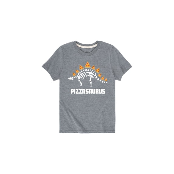 Instant Message - Pizzasaurus Toddler Boys' Toddler Short Sleeve Graphic T-Shirt