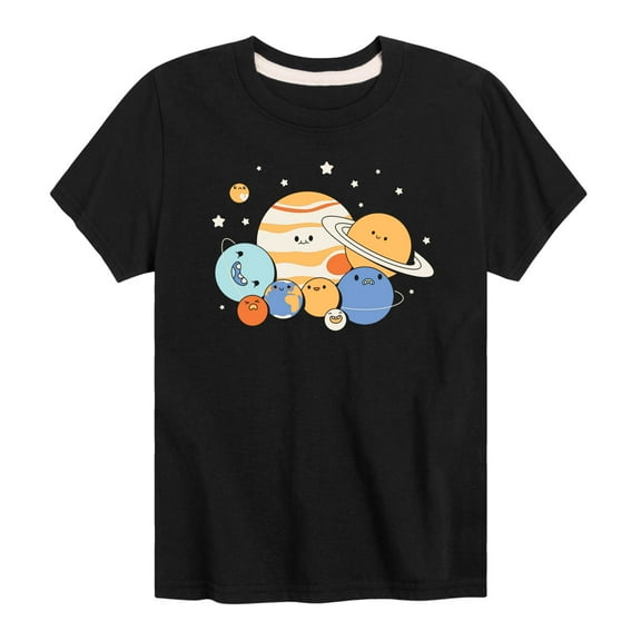 Instant Message - Planets-Toddler And Youth Short Sleeve T-Shirt