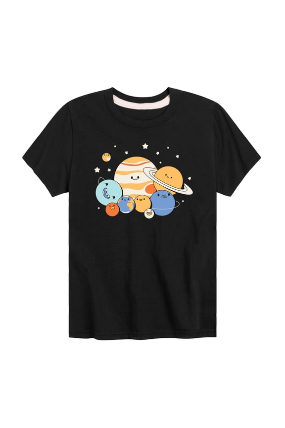 - Planets-Toddler And Youth Short Sleeve T-Shirt