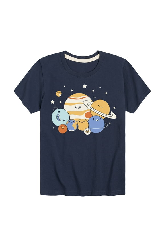 - Planets - Toddler And Youth Short Sleeve T-Shirt