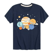 Instant Message - Planets - Toddler And Youth Short Sleeve T-Shirt