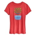 thumbnail image 1 of Instant Message - Plants In Vase - Women's Short Sleeve Graphic T-Shirt, 1 of 5
