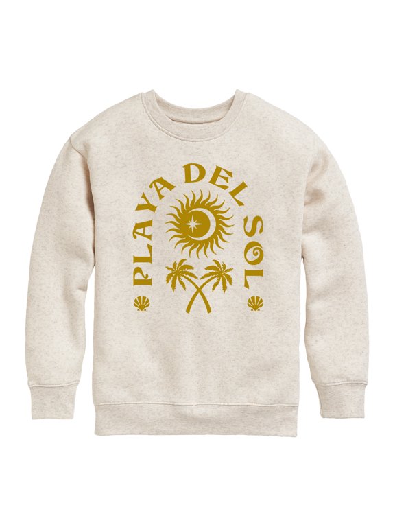 - Playa Del Sol Boys' Graphic Long Sleeve Fleece Sweatshirt